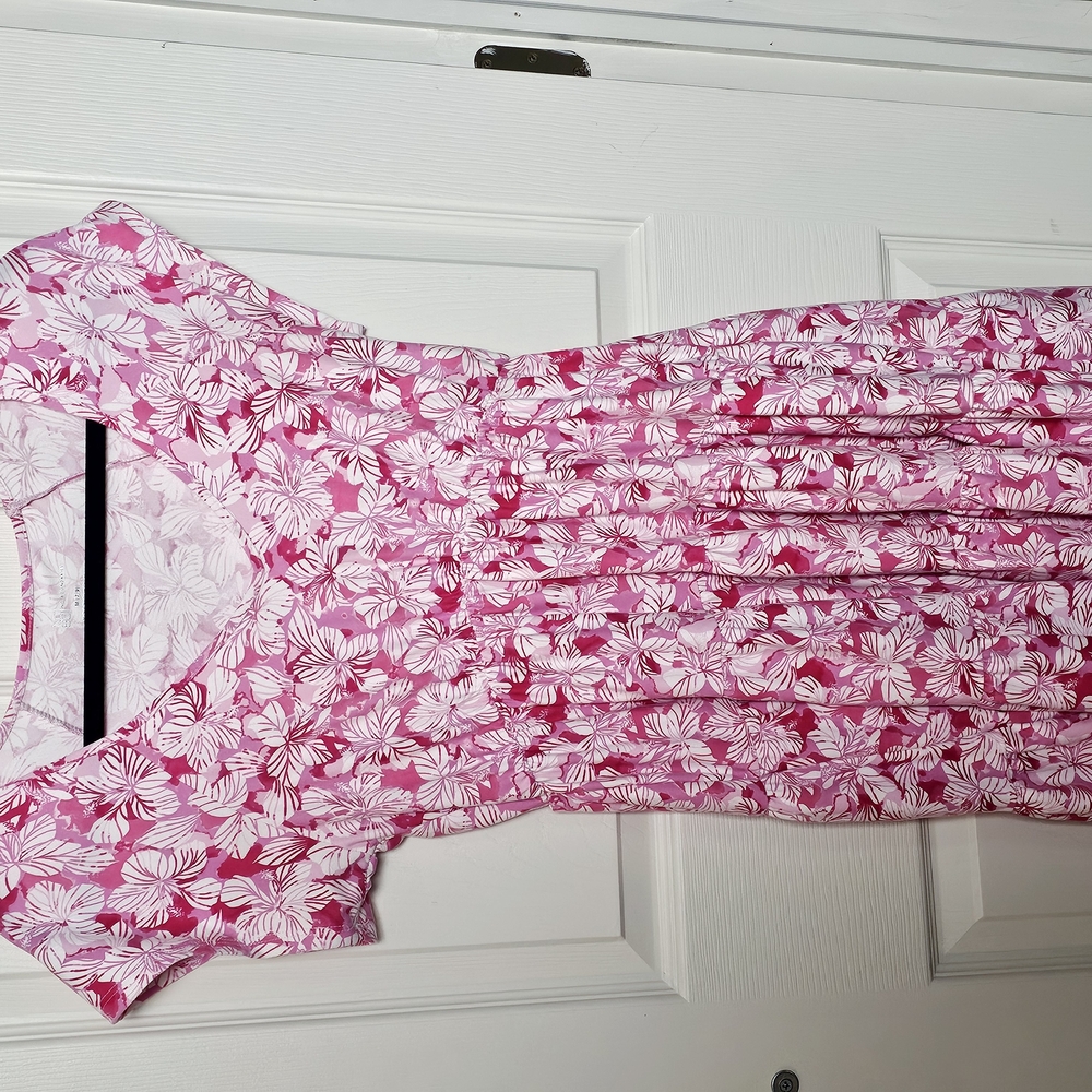 Pink Floral Dress
